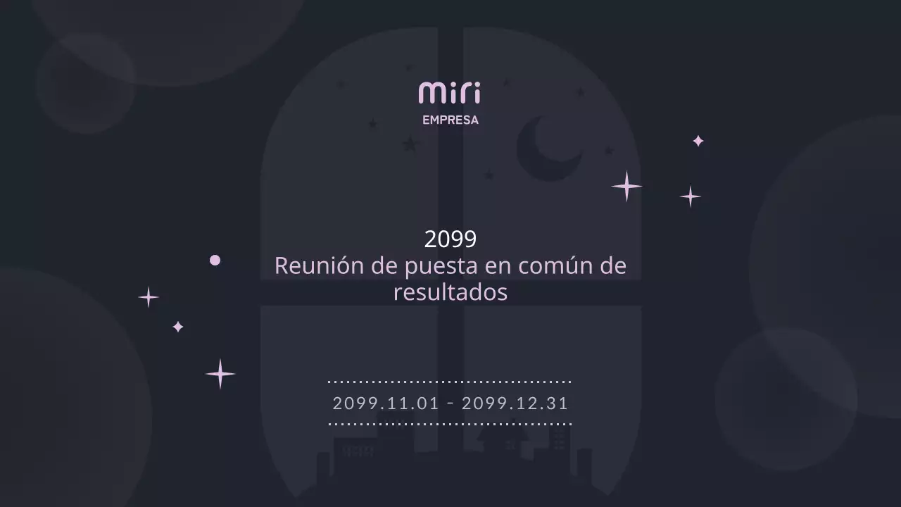 Informe de resultados de fin de año de Mauve Point
