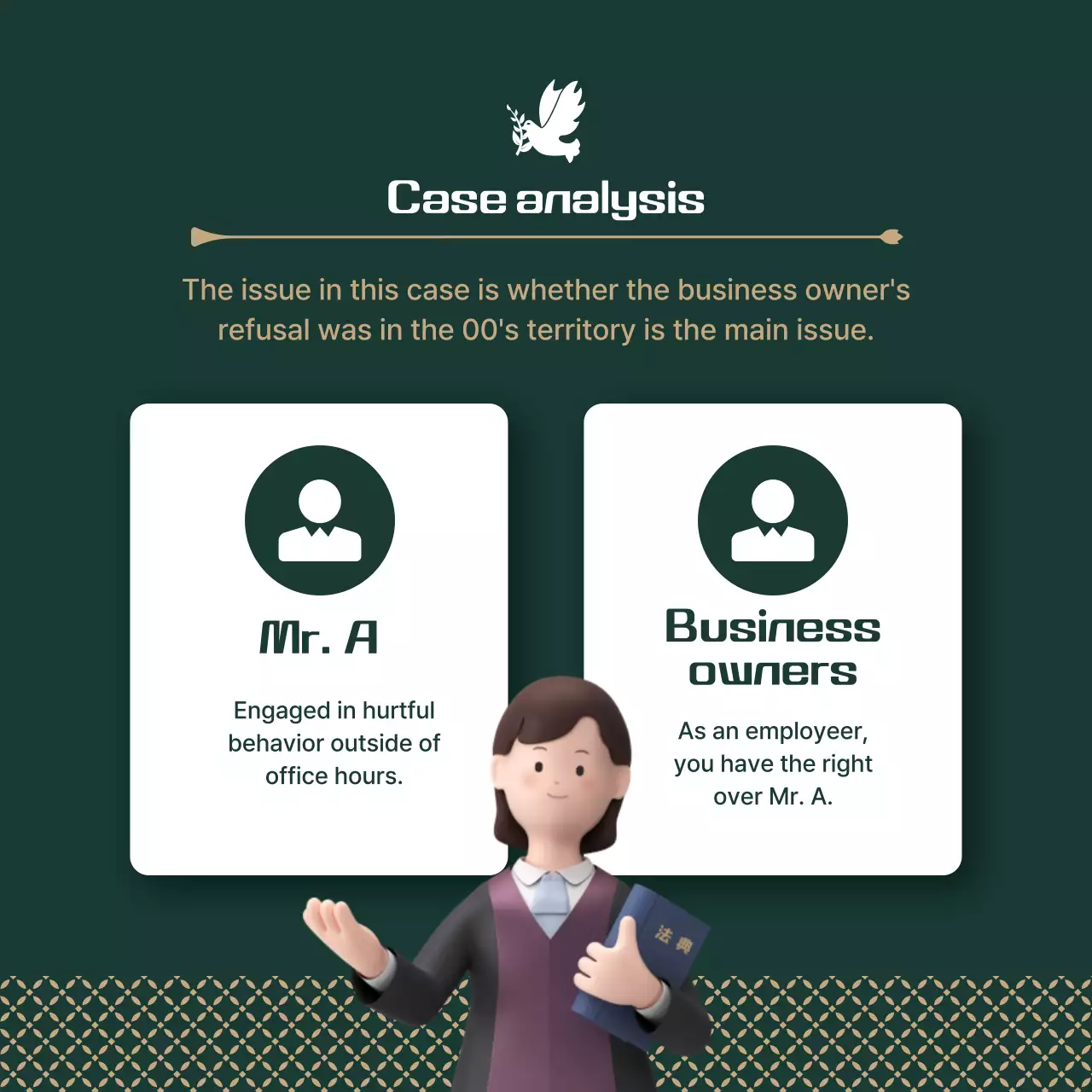 Green Professional Law Promotion Instagram Carousel