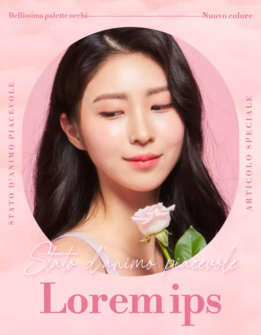 Promuovere i cosmetici nelle moderne tonalità del rosa