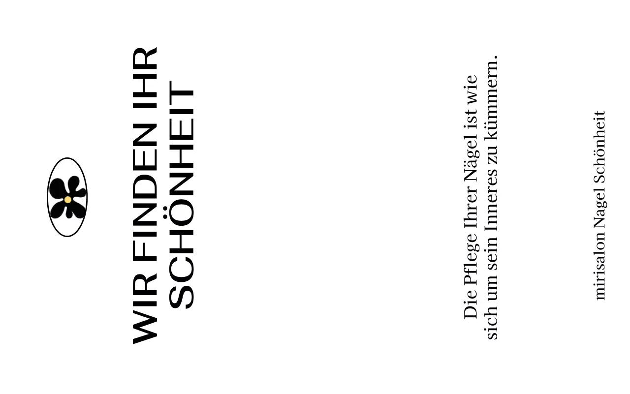 Ein schickes Nagelstudio-Konzept in Schwarz