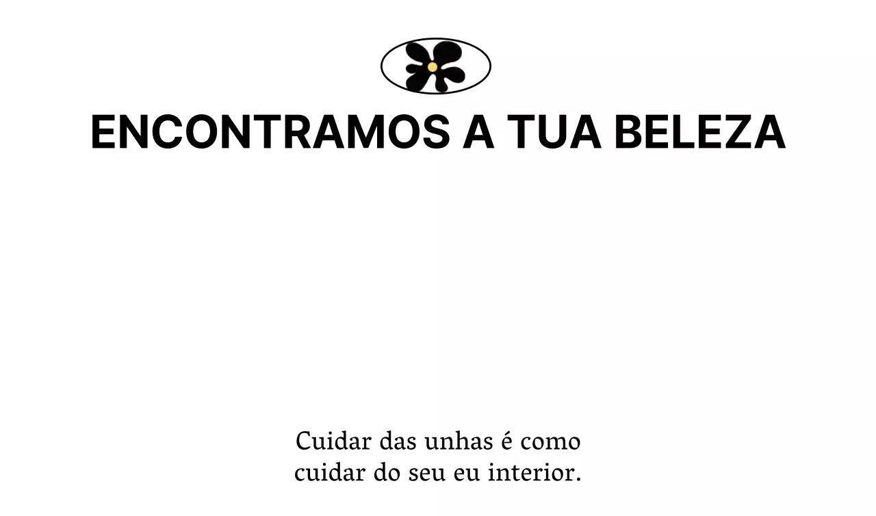 Um conceito de salão de beleza chique em preto