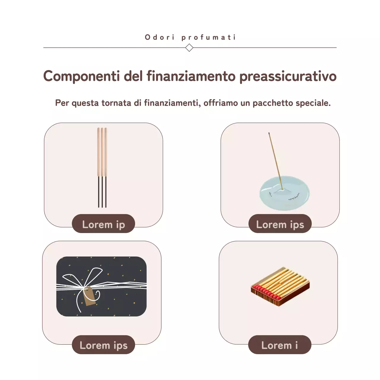 Promuovete il finanziamento degli incentivi con un look vintage blu navy e marrone