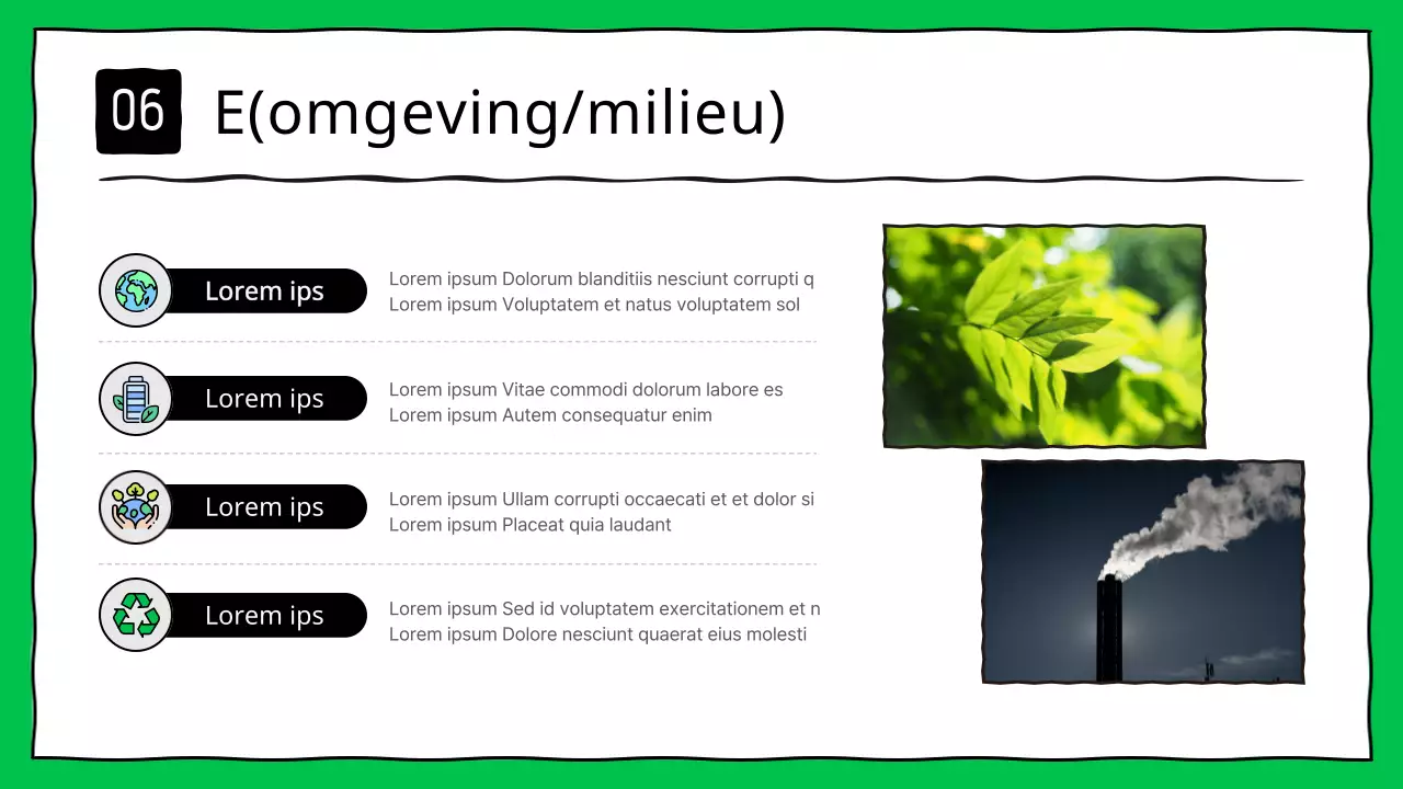 Kitscherige ESG-rapporten voor bedrijven in het groen