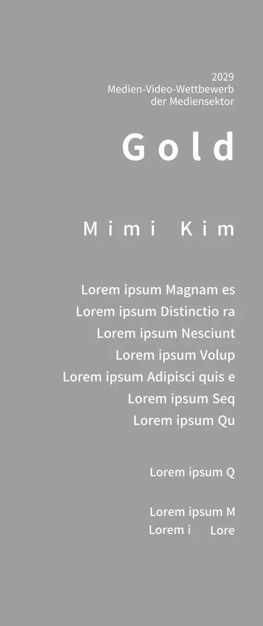 Siegertafeln für ein pfiffiges Wettbewerbspreiskonzept