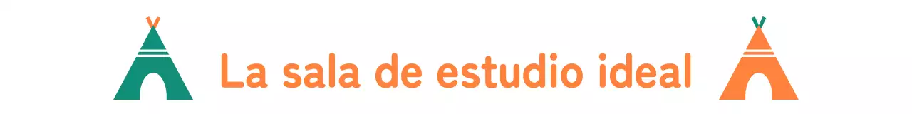 Simpático diseño de papelería con dos colores en contraste e ilustraciones de campamentos