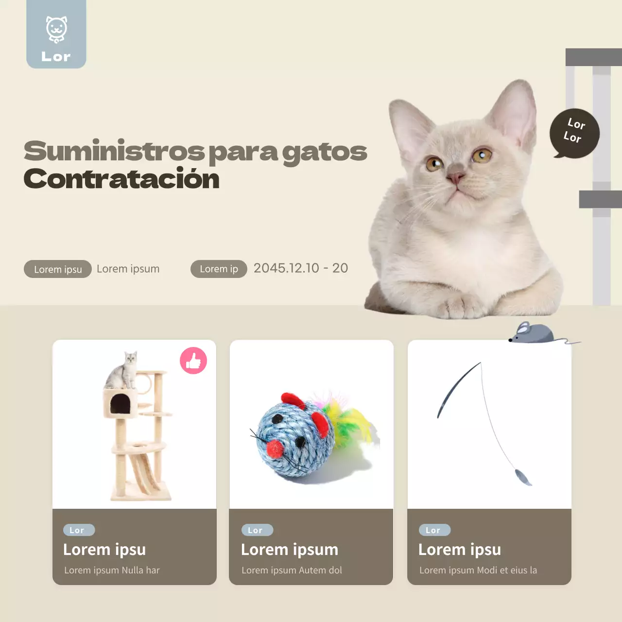 Promocione su evento entre el equipo de Yellow's Adorable Pet Supplies Review Team