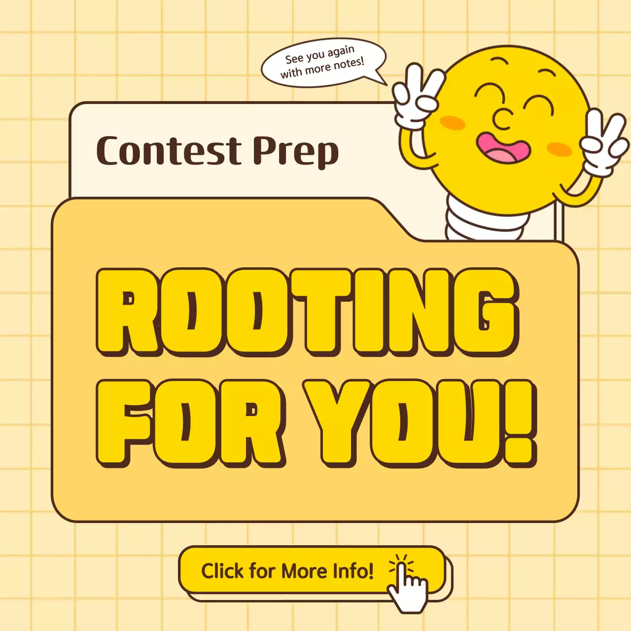 Yellow Comic Game Promotion Instagram Carousel