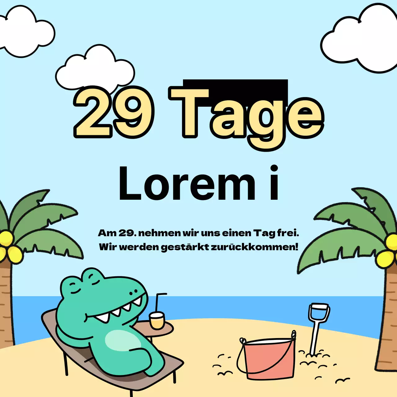 Ankündigungen von Argo, einer kitschigen Figur mit mintfarbenem Hintergrund