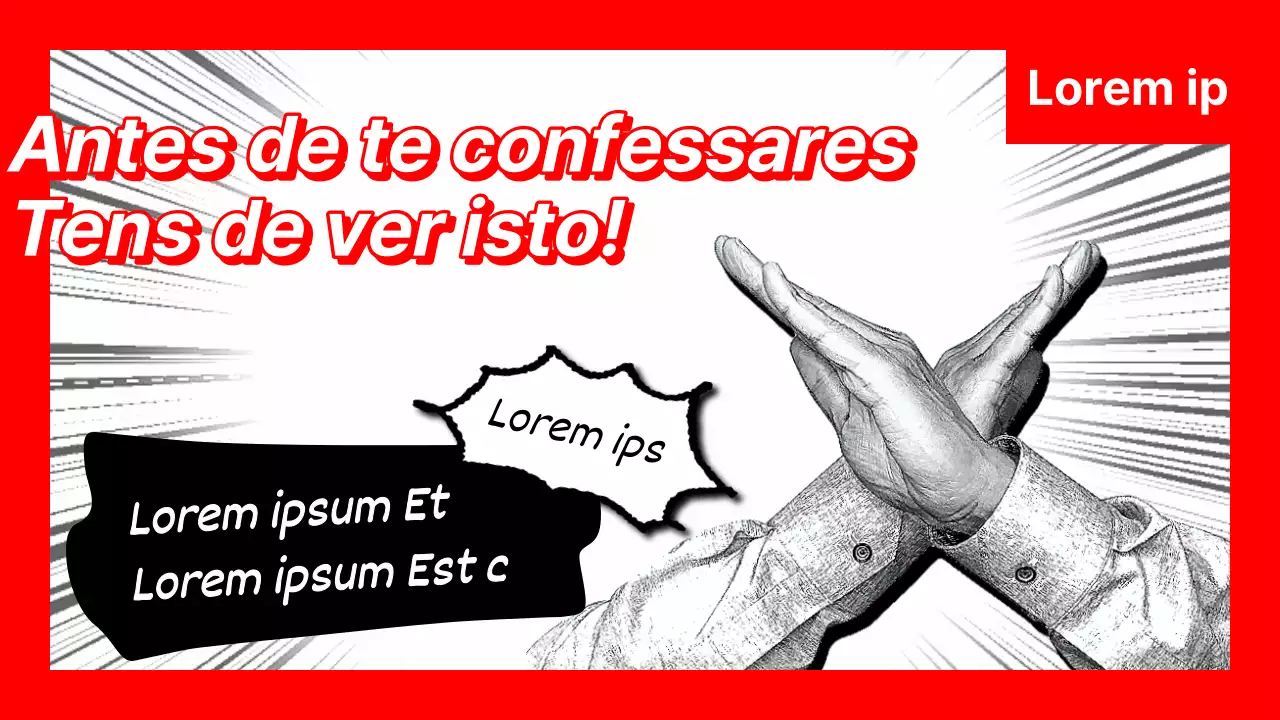 Um toque de vermelho, preto e branco para a sua capa de conselhos sobre relações