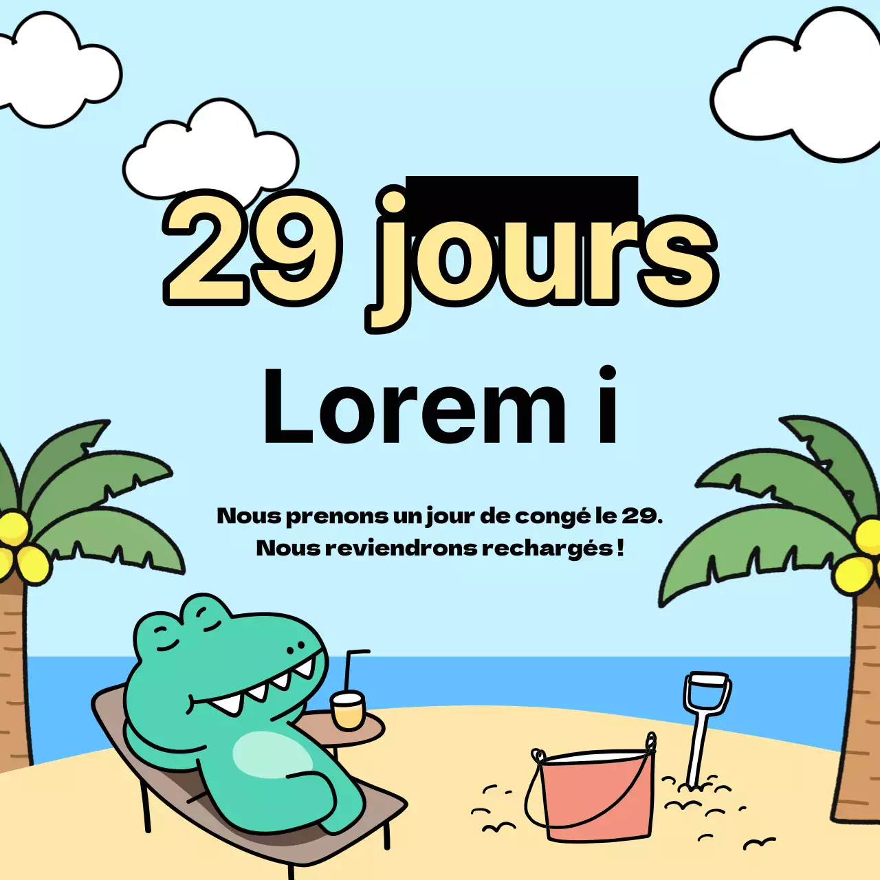 Annonces d'Argo, un personnage kitsch sur fond de menthe