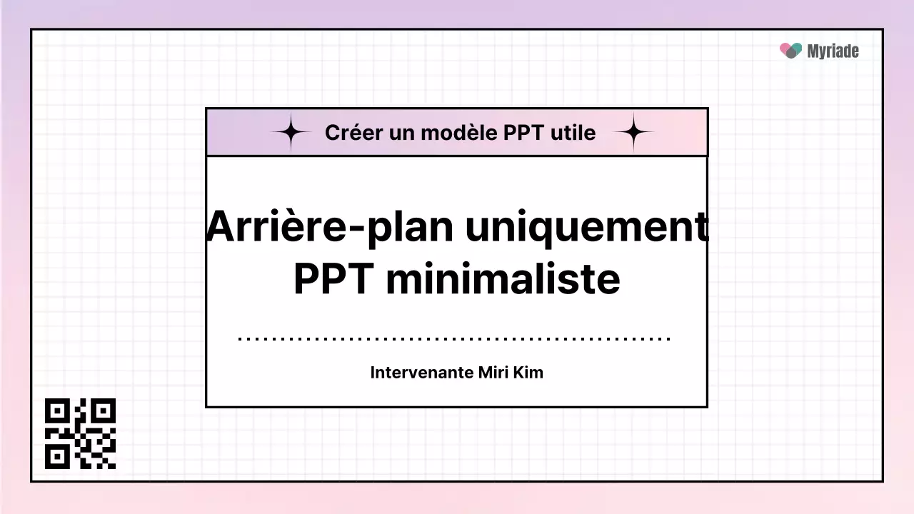 Un jeu de formation simple avec un dégradé violet