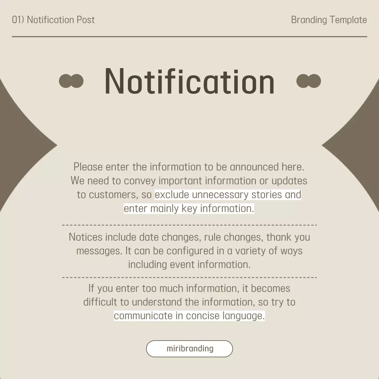 Beige Modern Branding Promotion Instagram Carousel