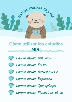 Azul claro, acogedora sala de estudio explicada