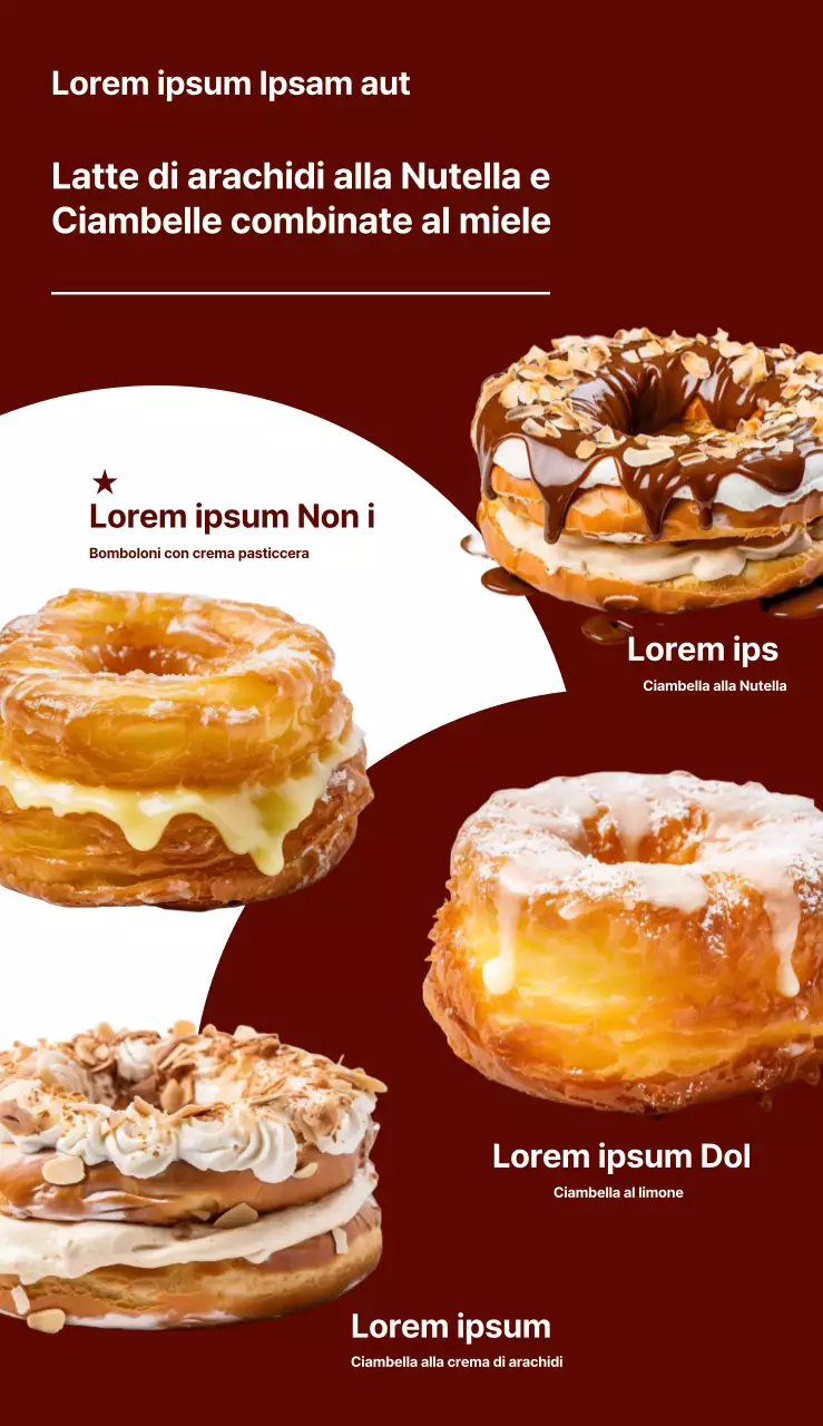 Promuovete le vostre migliori voci di menu per un caffè semplice con un'atmosfera elegante