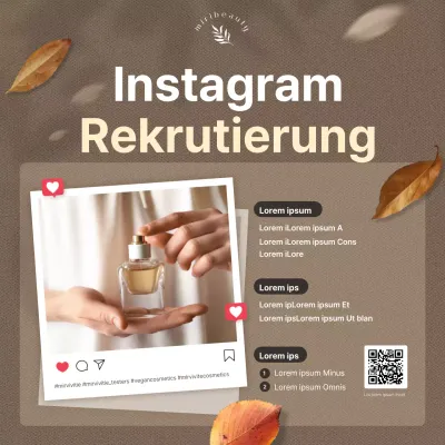 Werbung für die Brown's Simple Beauty Product Trial-Veranstaltung