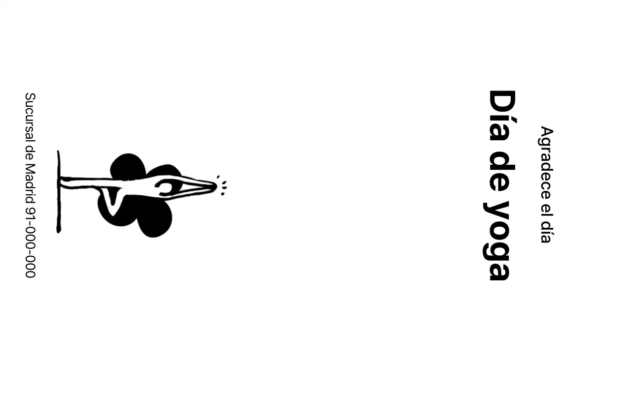 Diseño promocional de yoga con valientes ilustraciones de yoga