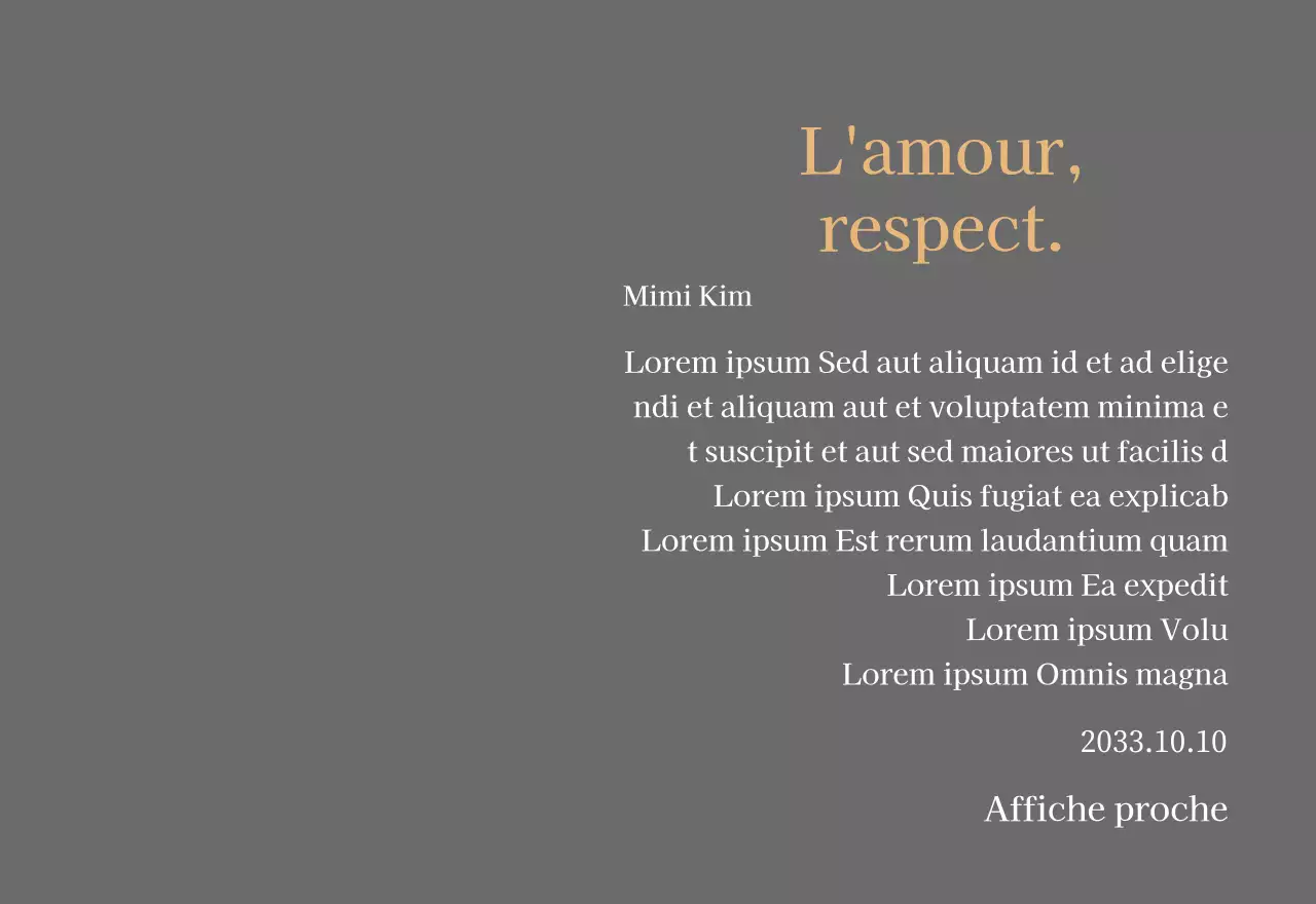 Plaque de remerciement classique avec or et feuilles