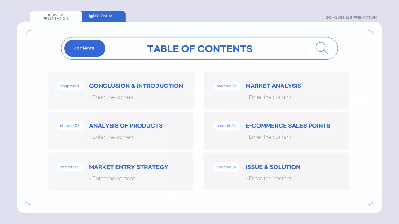 Blue Modern Business Presentation