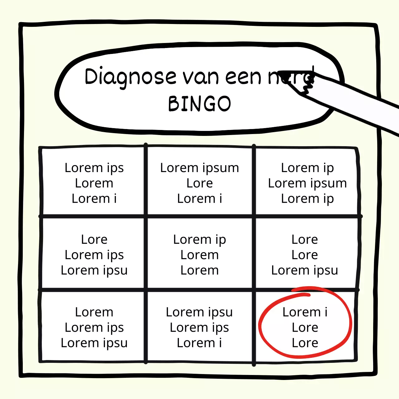 Over de smaaktest met de gele fles