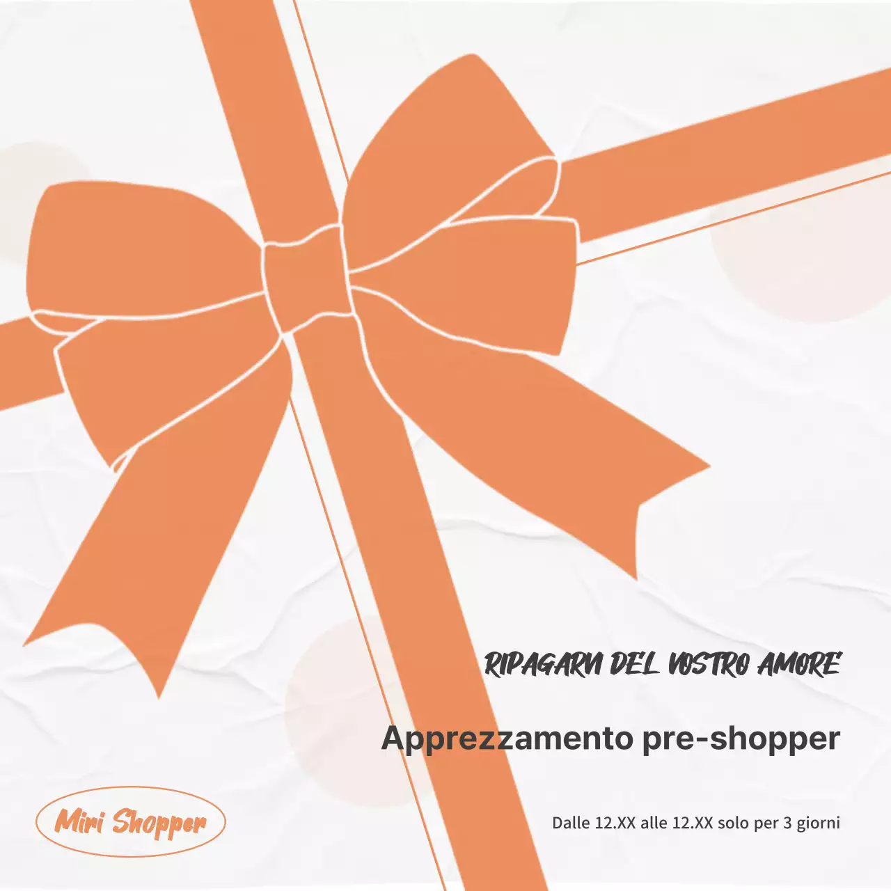 Una semplice guida ai regali con sfondo grigio