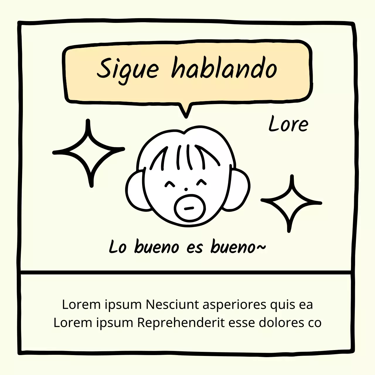 Sobre la prueba de sabor de la botella amarilla