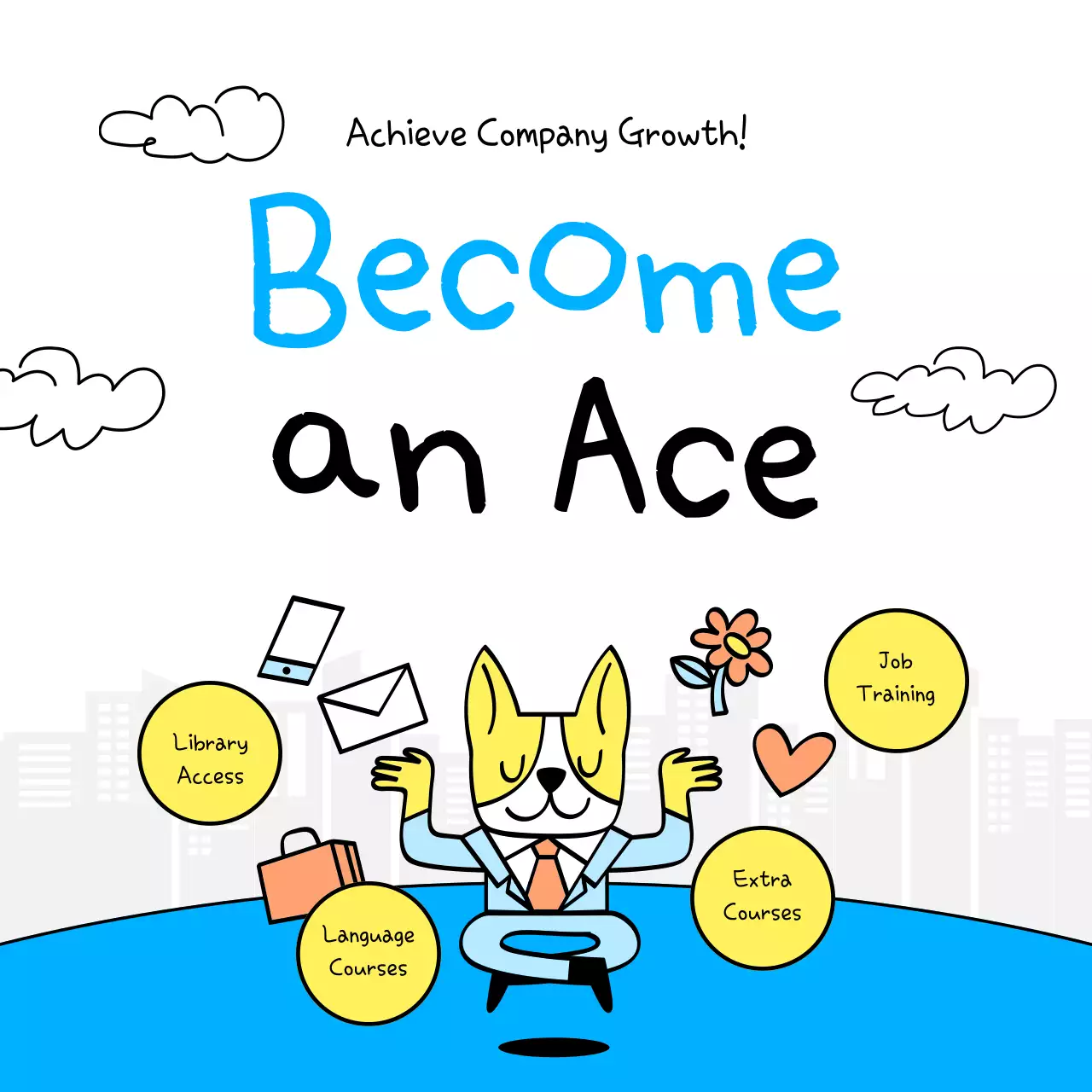 Blue Comic Professional Promotion Instagram Carousel