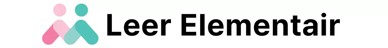 Schoolontwerp met een logo in de vorm van een mens