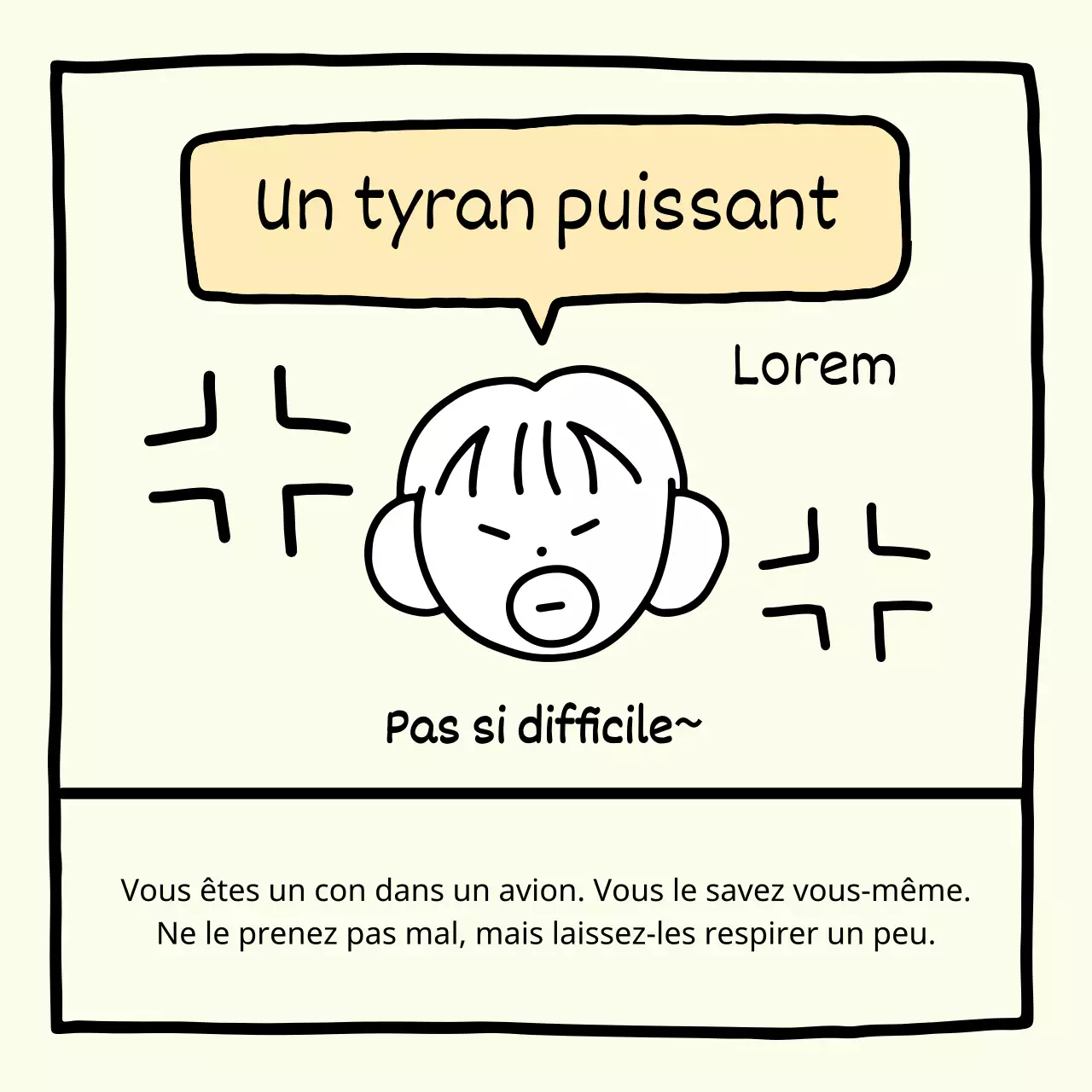 À propos du test de dégustation de la bouteille jaune