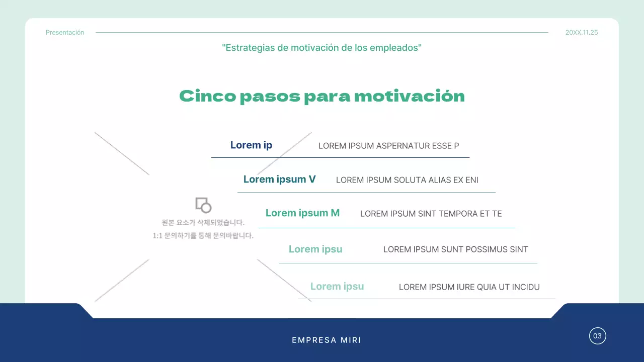 Plan de lecciones de consultoría de formación empresarial sencilla de Blue and Mint