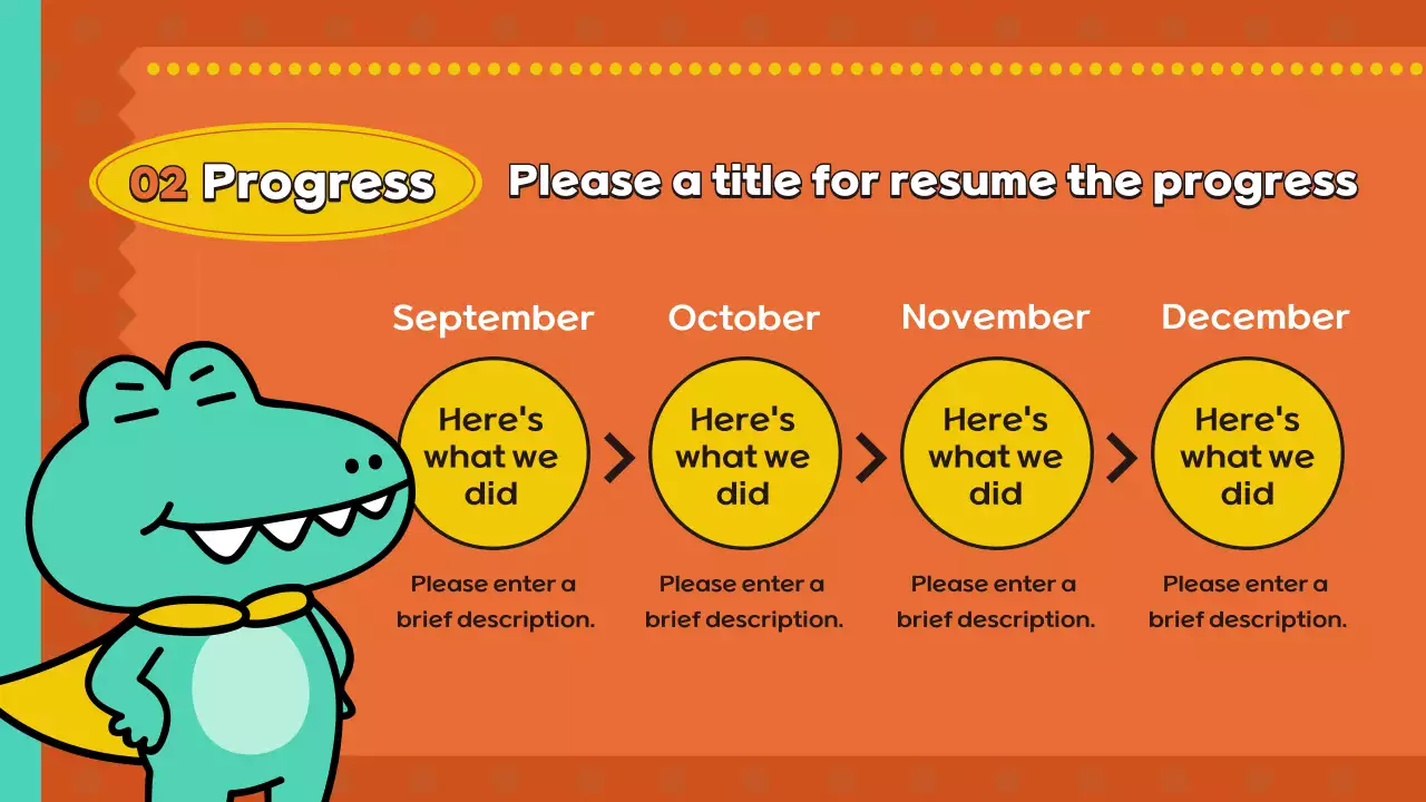 오렌지 코믹 마케팅 보고서 프레젠테이션