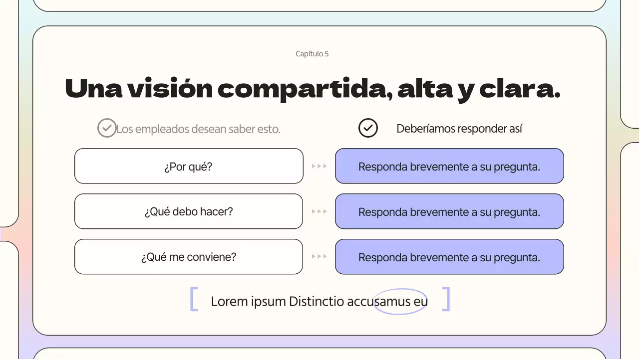 Una sencilla lección de motivación organizativa con los colores del arco iris