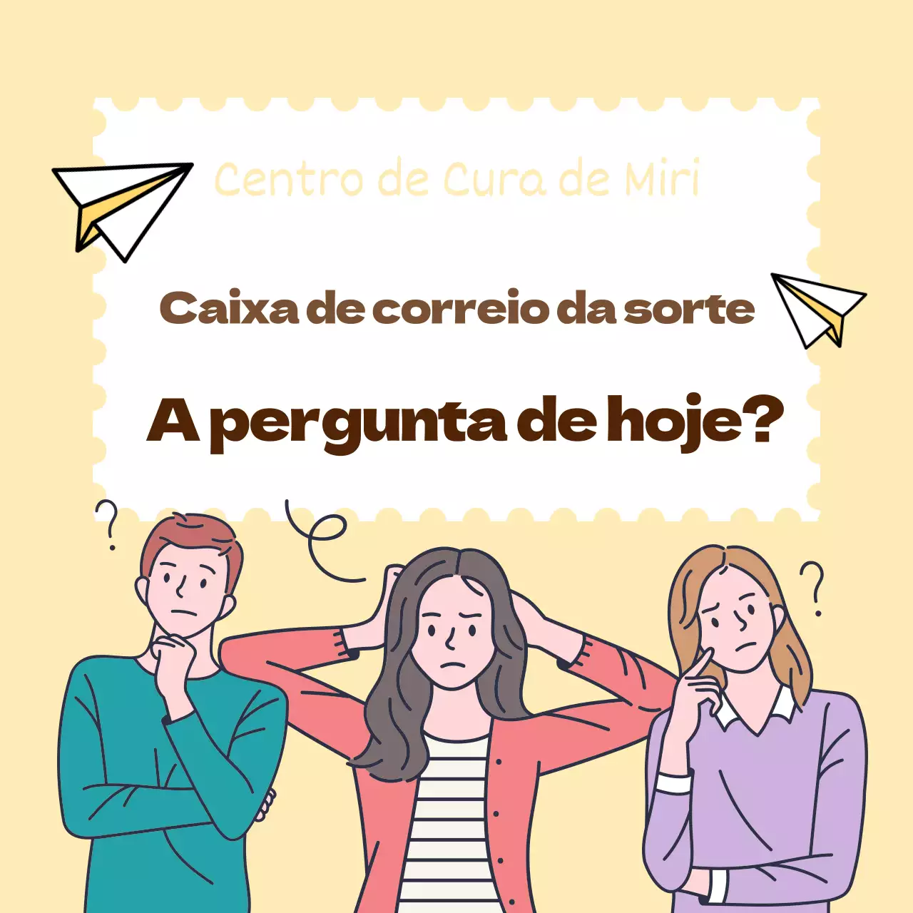 Promover o clássico centro de cura amarelo e cor-de-rosa Worry Centre