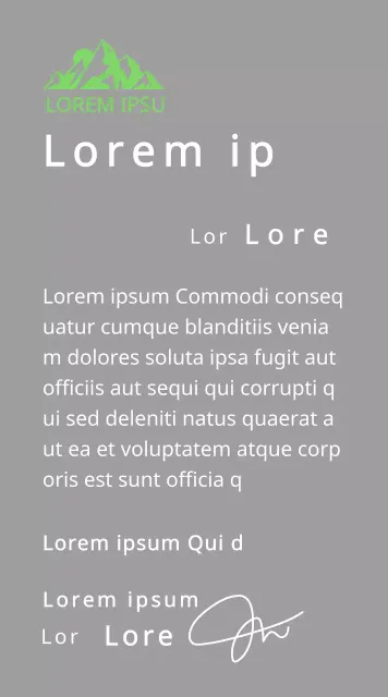 Plaque de finisher d'un club de montagne avec logo du club, illustration d'une montagne verte