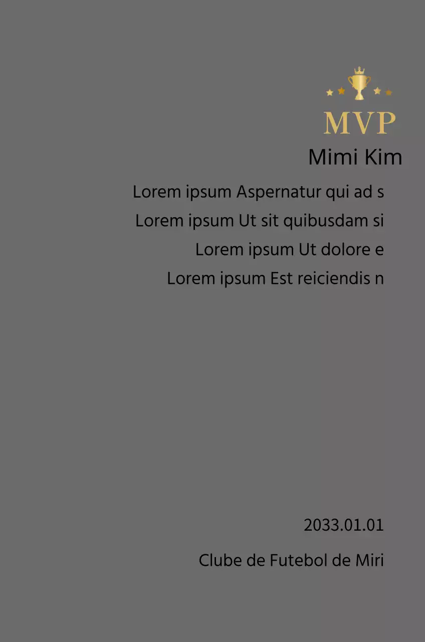 Luxuosas placas de campeonato com louros e troféus em ouro