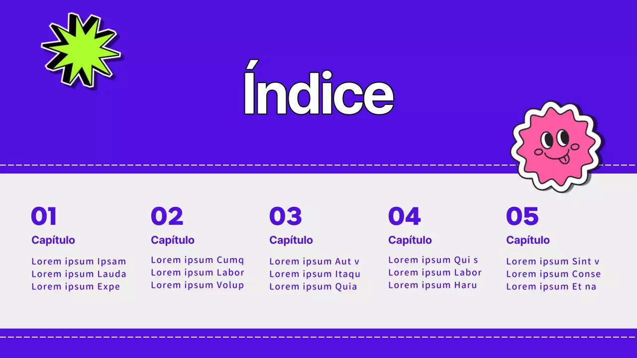 Material didáctico de neón y kitsch para seminarios de marketing