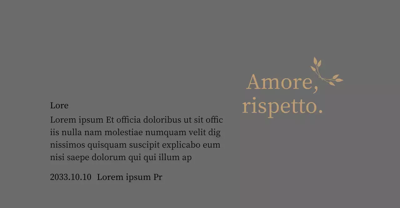 Targa di ringraziamento di classe con oro e foglie