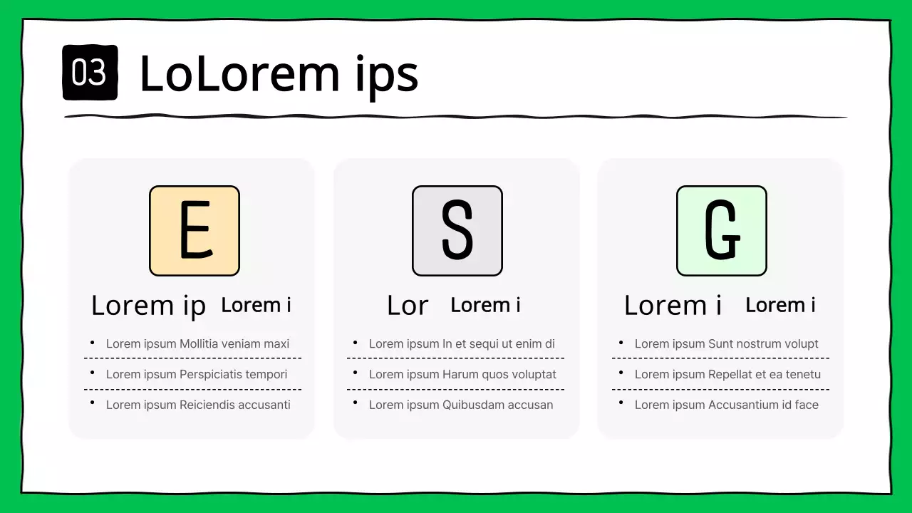 Kitschige ESG-Unternehmensberichte in Grün