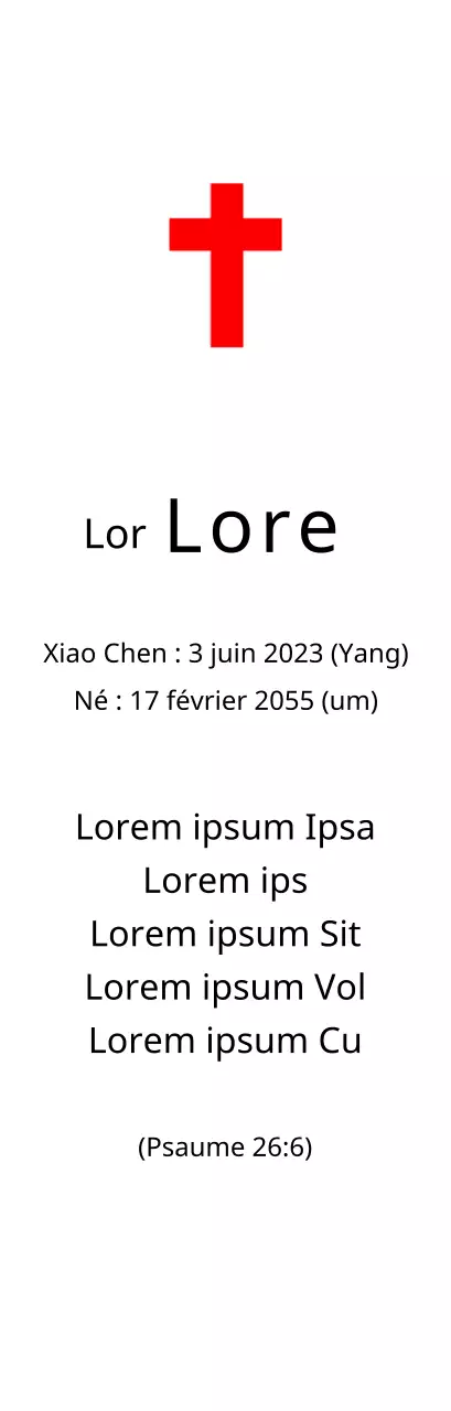 Plaques funéraires de conception chrétienne ou catholique avec versets bibliques