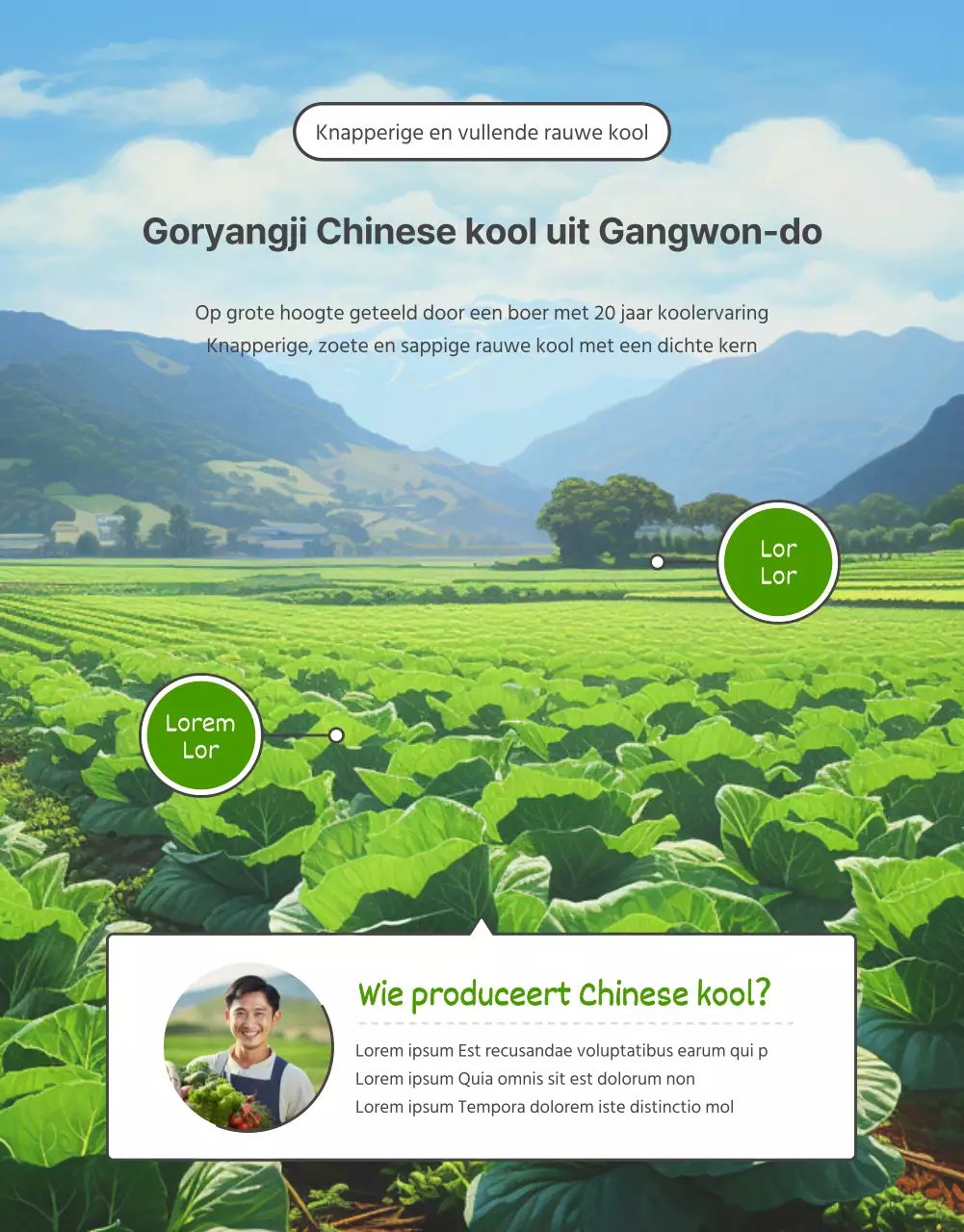 De verkoop van groene en chartreuse kolen bevorderen