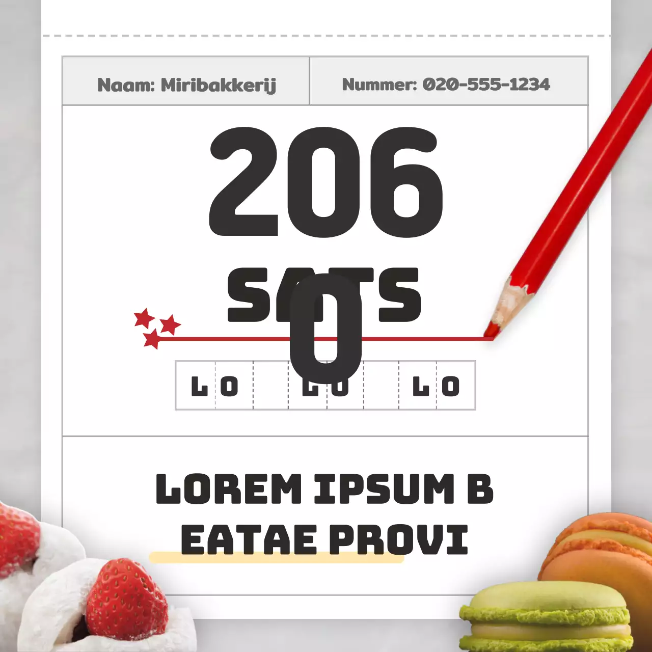 Grijze, trendy SATs-cadeaus promoten