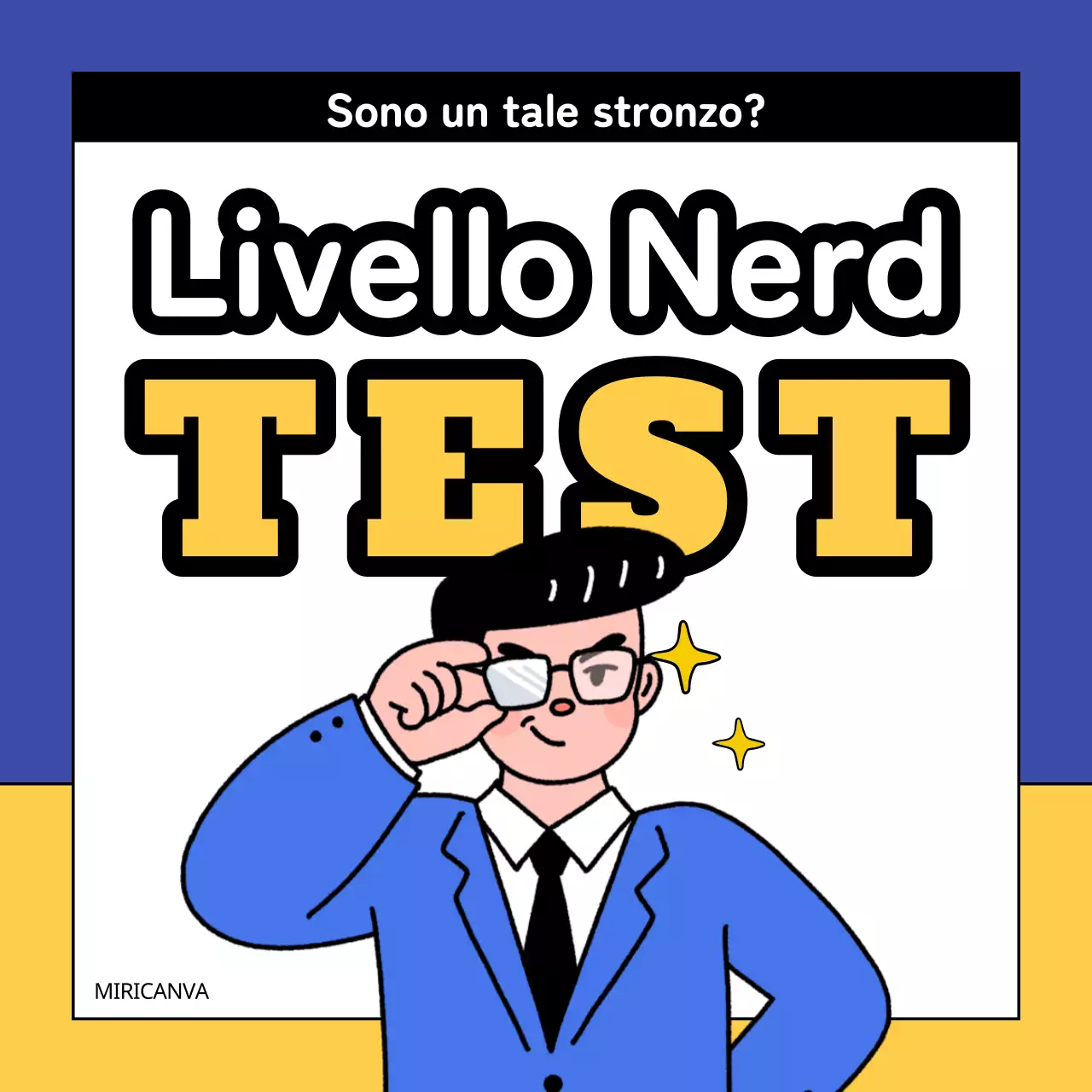 Sondaggio sul test Sicko di Blue and Yellow