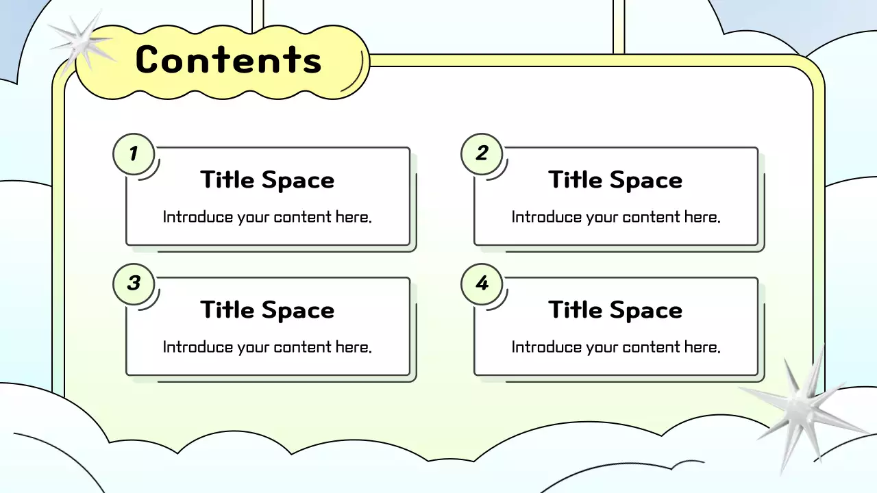 Pastel Minimal Template Presentation