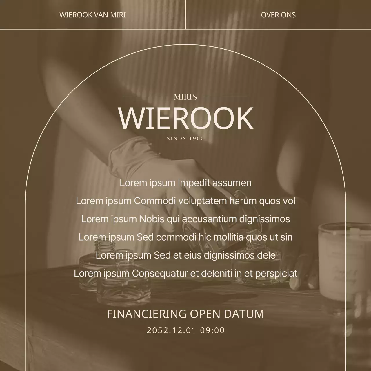 Stimuleringsfinanciering in bruin en beige promoten