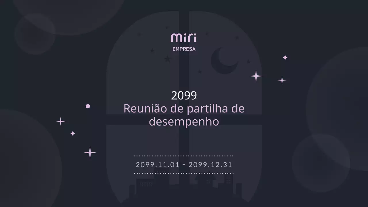 Relatório de desempenho de fim de ano da Mauve Point