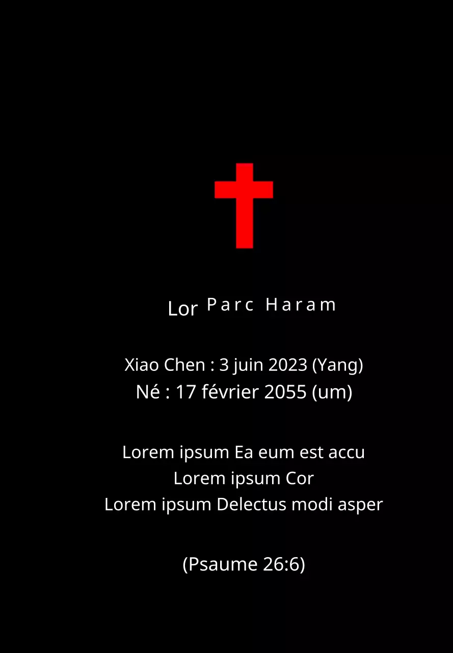 Plaques funéraires de conception chrétienne ou catholique avec versets bibliques