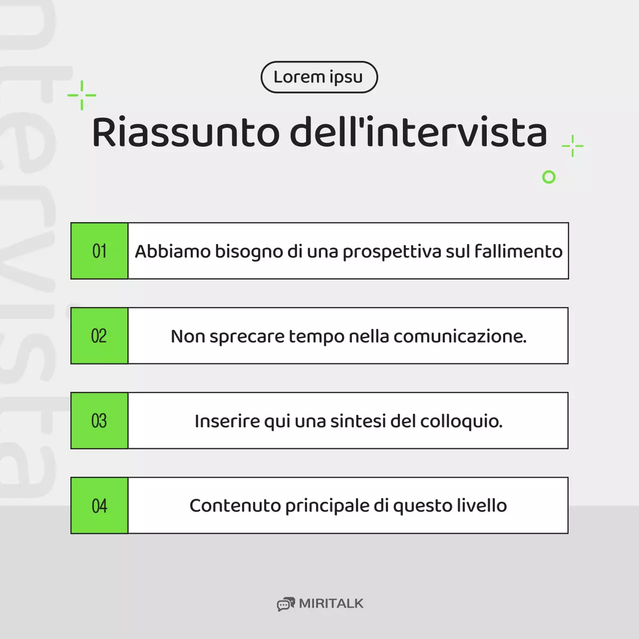 Un semplice ritratto aziendale per un'intervista in chartreuse e grigio
