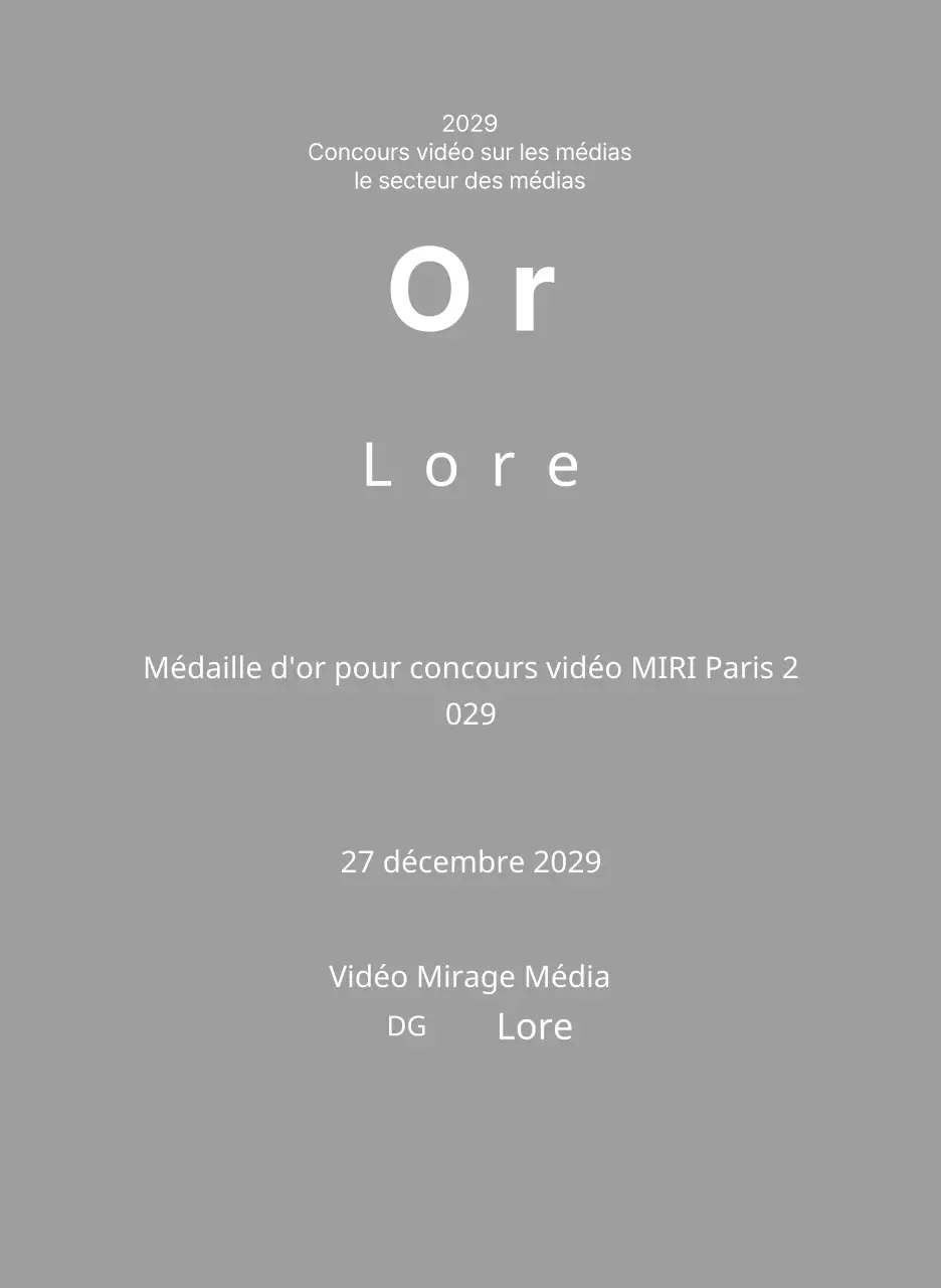 Plaques gagnantes pour un concept de prix de concours soigné