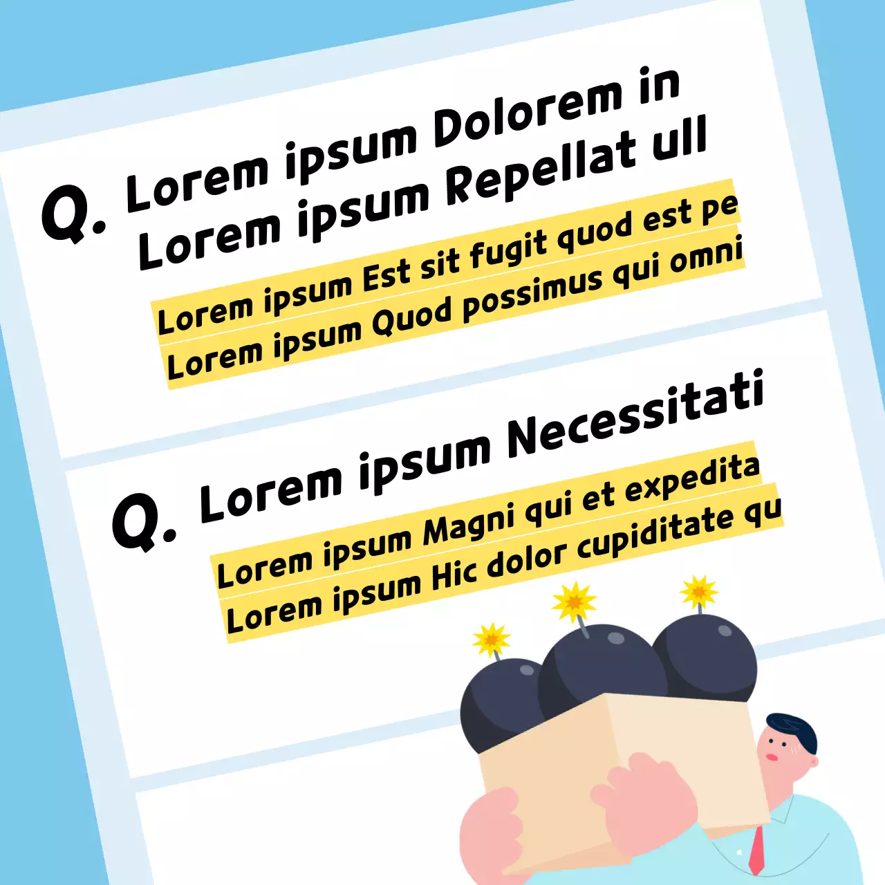 Eenvoudige, lichtblauwe informatie over het beheer van je kredietscore