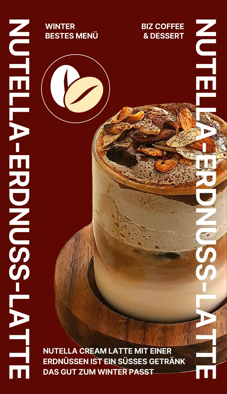 Bewerben Sie Ihre besten Menüpunkte für ein einfaches Café mit schicker Atmosphäre