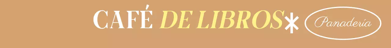 Lujoso libro café concepto de logotipo con la línea de ilustración